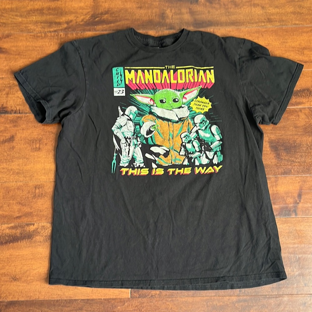 Mens The Child Mandalorian tee shirt